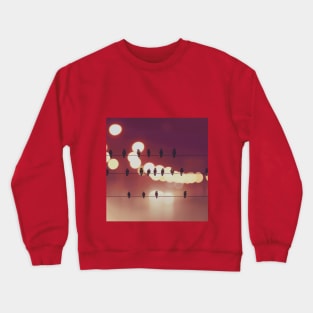 Night out hanging out Crewneck Sweatshirt